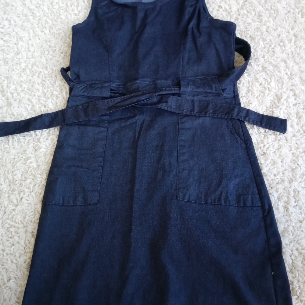 Stretchable Jean Mini Dress